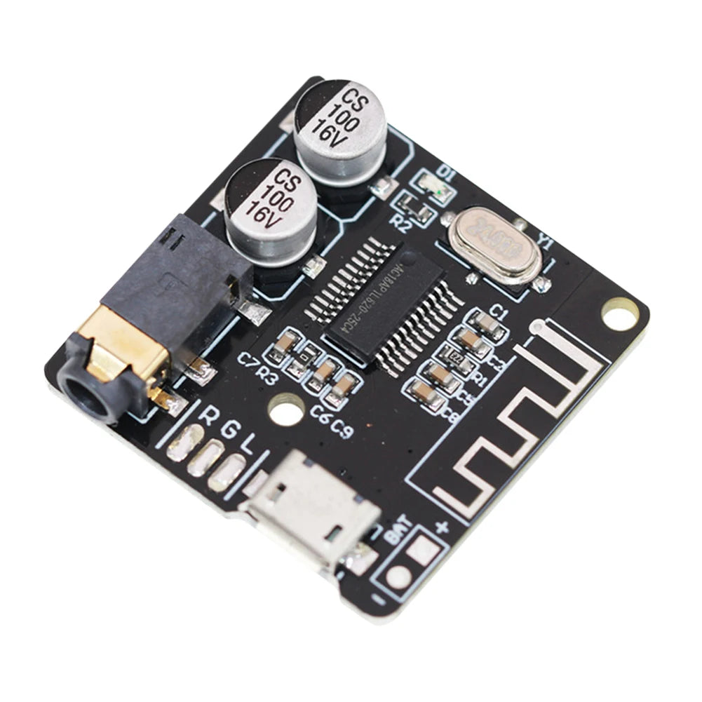 1-3PCS Bluetooth 5.0 MP3 Lossless Decoder Board DC3.7-5V Wireless Stereo Module Micro USB Dual Channel DIY Audio Receiver Boards