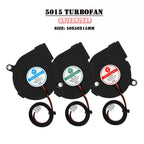 1 Pcs 4020/5015 Blower Turbo Cooling Fan Brushless DC 5V&12V&24V 3D Printer With 2Pin Dupont Wire Cooler 30cm Wire for J-head