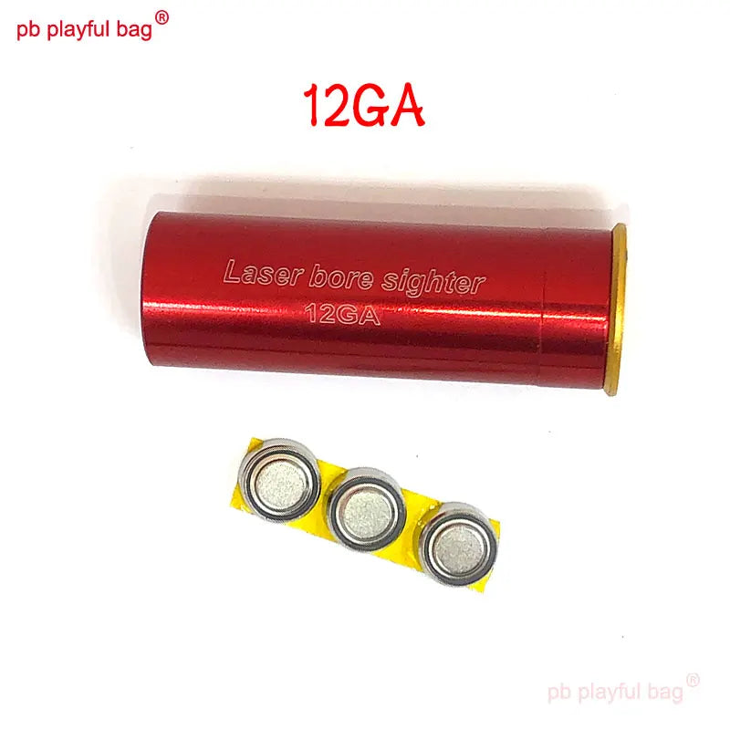 PB Playful Bag Outdoor Sports Infrared Calibrator 223REM 7mm 9mm 303BR 2MW Laser Sight Red Dot Tactical Toy Accessories QG381