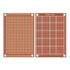 5/10PCS Universal PCB Breadboard 5*7CM Yellow Single Sided Printed Circuit Boards 1.2MM Thick DIY Prototype Copper PCB Board