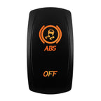 12V-24V Orange Led Rocker Switch Waterproof 20A Amber Light SPST DPDT Toggle Key for Car Boat ATV Camper Motorhome Auto Machine