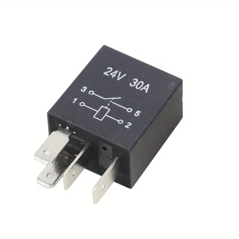 12V/24V 30A Violet Series 4-pin/5-pin Automotive Relay Air Conditioning Oil Pump Truck Relay