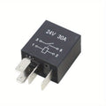 12V/24V 30A Violet Series 4-pin/5-pin Automotive Relay Air Conditioning Oil Pump Truck Relay