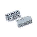 5Pcs KF235 Spring Type PCB Terminal Block KF235 3.81mm Pitch 5.0mm DG235 Screw Free Press Type 235 2P 3P 4P 5P 6Pin Connector