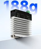 ENMG 18mm Ultra-Thin Solid State Relay Single-Phase 5-24VDC DC Control AC with Integrated Heat Sink for Electronics