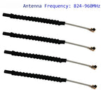 4PCS LoRa Antenna 868MHz 915MHz GSM I+P++X I-P++EX-1 1.13 UF.L Antenna Built-in 2DBi for LORA LORA32U4II LoRaWAN