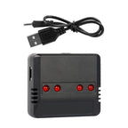 3.7V Lipo  4 in 1 / 5 in 1USB Charger for E010 H31  X4 Syma X5SW X5C X5HW