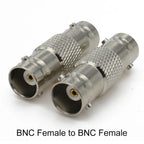 Q9 BNC To BNC Male Plug & Female Jack Connector Straight RF Coaxial adapter for radio antenna Wire Terminals High Quality