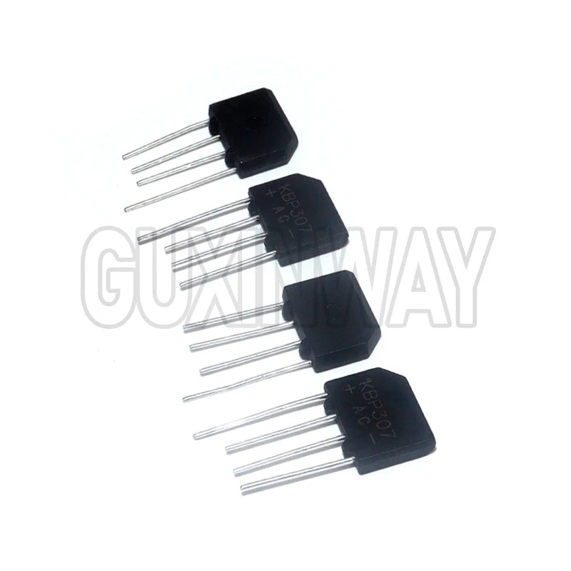 10PCS KBP307 DIP4 Power Diode Electronica Componentes Diode Bridge Rectifier 3A 1000V Set Immersion Kit Throught Hole