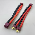 XT60 XT90 T Plug Parallel Battery Connector Male/Female Double Extension Cable Y-Divider/RC Battery Motor3-Way 10AWG 12AWG 14AWG
