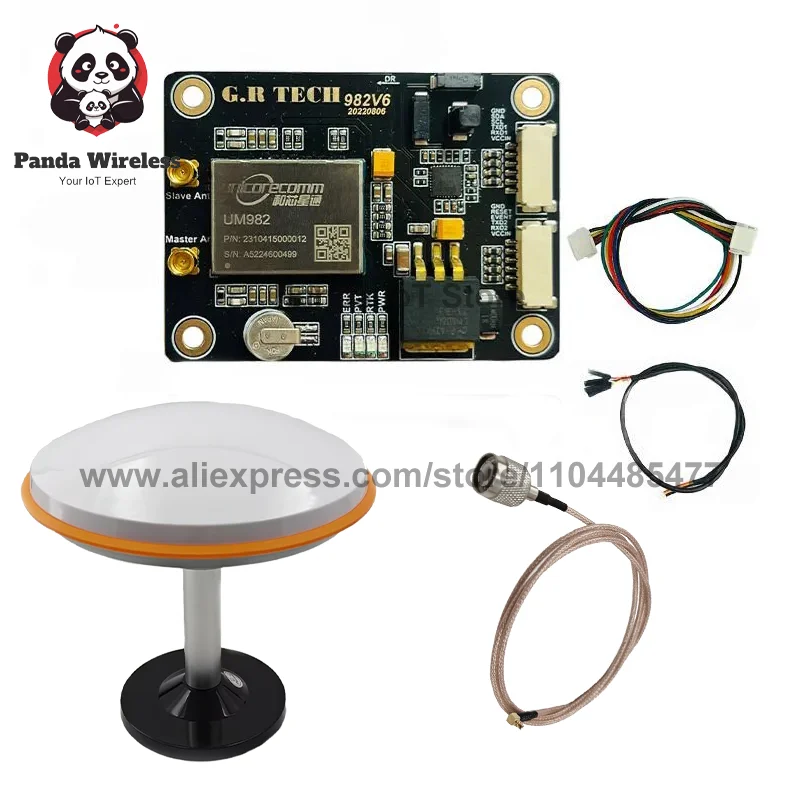 Full System EM-980D2 Multi Frequency UM982 RTK GNSS Module High Precision BDS GLONASS Galileo for ZEDF9P urveying and mapping