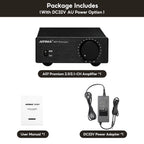 AIYIMA A07 Premium TPA3255 Power Amplifier 300Wx2 Class D Stereo 2.0 Digital Audio Amp HiFi Sound Amplifiers Home Speaker