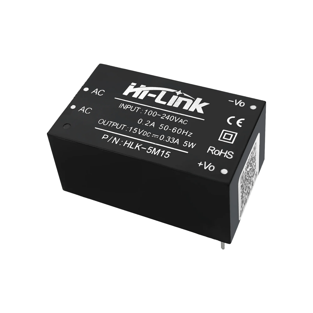 15pcs Free Shipping HLK-5M05 5M03 5M12 5M09 5M24 5W AC DC Buck Step Down Isolated Power Supply Module 220V to 5V/3.3V/12V/9V/24V
