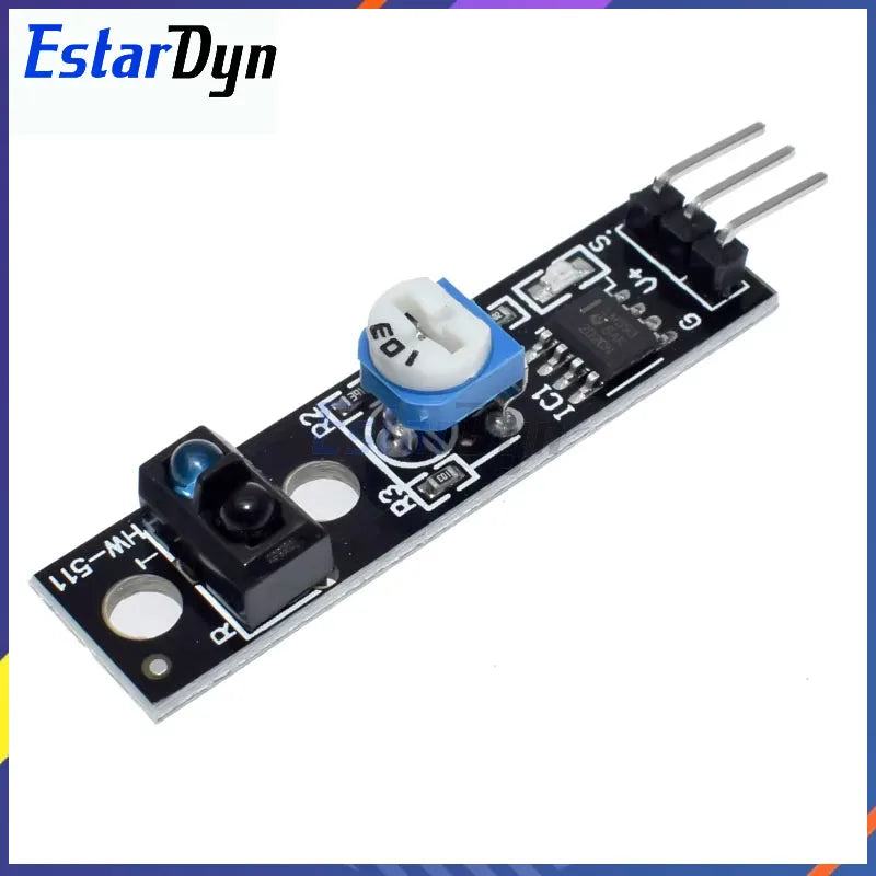Estardyn TCRT5000 IR Infrared Line Track Follower Sensor TCRT5000L Obstacle Avoidanc For AVR ARM PIC DC 5V