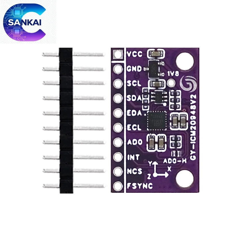BNO085 9-Axis AHRS IMU Board, High Accuracy Motion Sensor, I2C, for VR/Drone