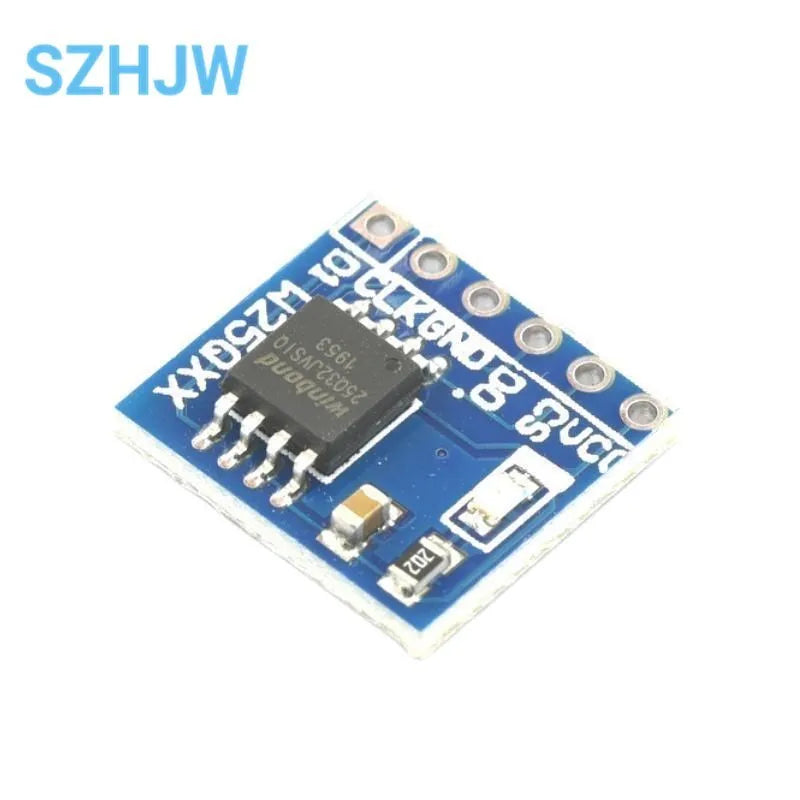 1-10pcs W25Q32 32Mbit / W25Q64 64Mbit / W25Q128 128Mbit 8MByte FLASH NorFlash Storage Module SPI Interface BV FV Modul For STM32