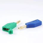 20Pcs 2MM Stackable Copper Nickel Plated Banana Plug Soldering Electrical Connector DIY Tools