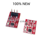 TTP223 touch button module, self-locking, momentary, capacitive switch, single-channel modification