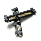 3/5PCS SATA7+15P Sinking Board 1.0 Male Socket Solid State Drive Plug SATA 22PIN SMT Male Head Notebook Hard Drive Connector