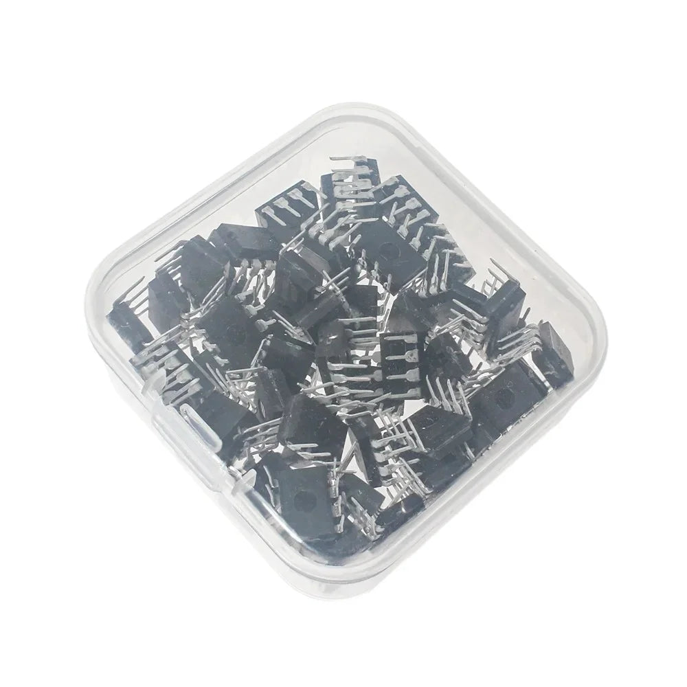 Takefast 10/25/50/100/500PCS Integrated Circuits NE555 NE555P DIP-8 IC Chip Kit