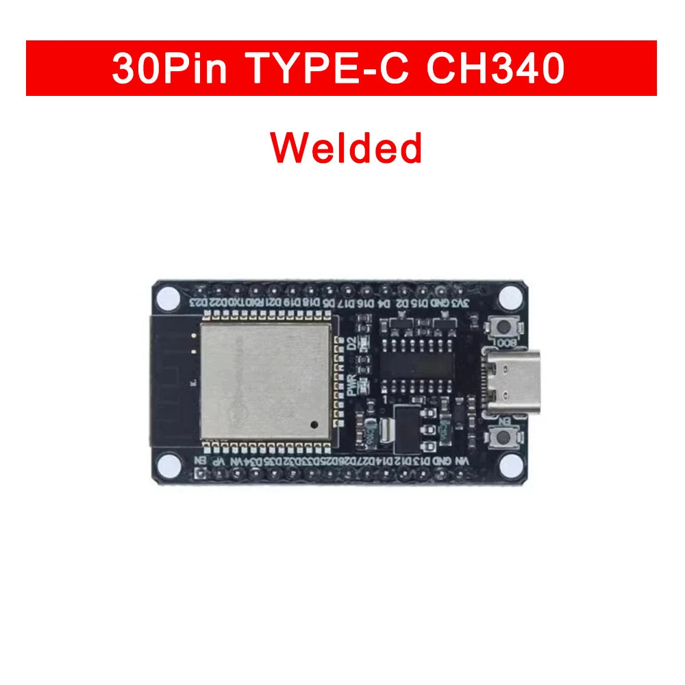 10PCS ESP32 Development Board WiFi+Bluetooth Ultra-Low Power Consumption Dual Core ESP-32 ESP-32S CP2102 CH9102 CH340 DEVKIT V1