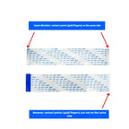 2PCS/Lot  FFC/FPC Lengthened Flexible Drain Wire 0.5mm Spacing 4P--80P 3m in The Same Direction and 4m in The Opposite Direction