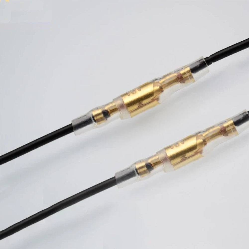 4.0 Bullet Crimp Terminal Car Electrical Wire Connector with Insulated Sleeve Copper Male and Female Quick Wire Connectors Sets