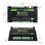 VoltSIndustrial 6-Channel RP2350 Relay Module Onboard RS485 / Pico HAT Interfaces With Multiple Isolation Protection Circuits In