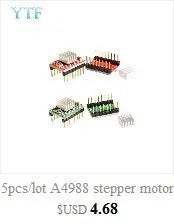 Mega 2560 R3 1pc RAMPS 1.4 control panel 5pcs DRV8825 or A4988 Stepper Motor Drive 3D Printer Parts