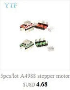 Mega 2560 R3 1pc RAMPS 1.4 control panel 5pcs DRV8825 or A4988 Stepper Motor Drive 3D Printer Parts
