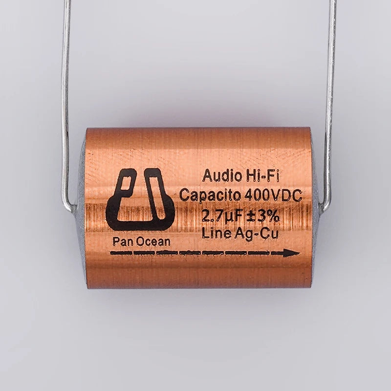 Free Shipping 2pcs/lot Tianji MKP Series Metallized polypropylene polar Audio Hi-Fi capacitor Line Ag-Cu ±3%