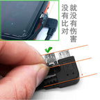 0.1M0.2M0.5M1M mini USB female to micro revolving connector, dash cam adapter cable, T-shaped port to Android navigation extensi