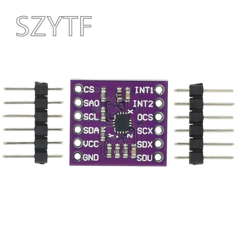CJMCU-633 LSM6DSM/LSM6DSO 6DOF 3D Gyroscope Attitude Sensor Module 3D Accelerometer 3.3V SPI IIC I2C MIPI I3C SM Serial Interfac