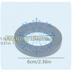 FT240-43 Toroid Ferrite Core Ferrite Bead Ring American RF Ferrite Magnetic Ring High-frequency Magnetic Core DIY Choke Balun