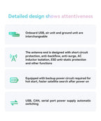 Zero One OneRTK UM982 RTK Positioning Module Dual-Antenna Heading Solution for Mapping Plant Protection