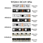 WS2812B WS2815 WS2811 WS2813 5050SMD Addressable LED Strip RGB Full Color Smart Programmable Led Lights Atmosphere Home Decor