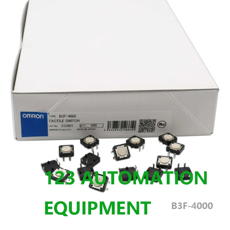 50pcs Authentic New Omron B3F-3100 4000 4005 4050 4055 5000 5050 Tactile Switch Light Touch Switch