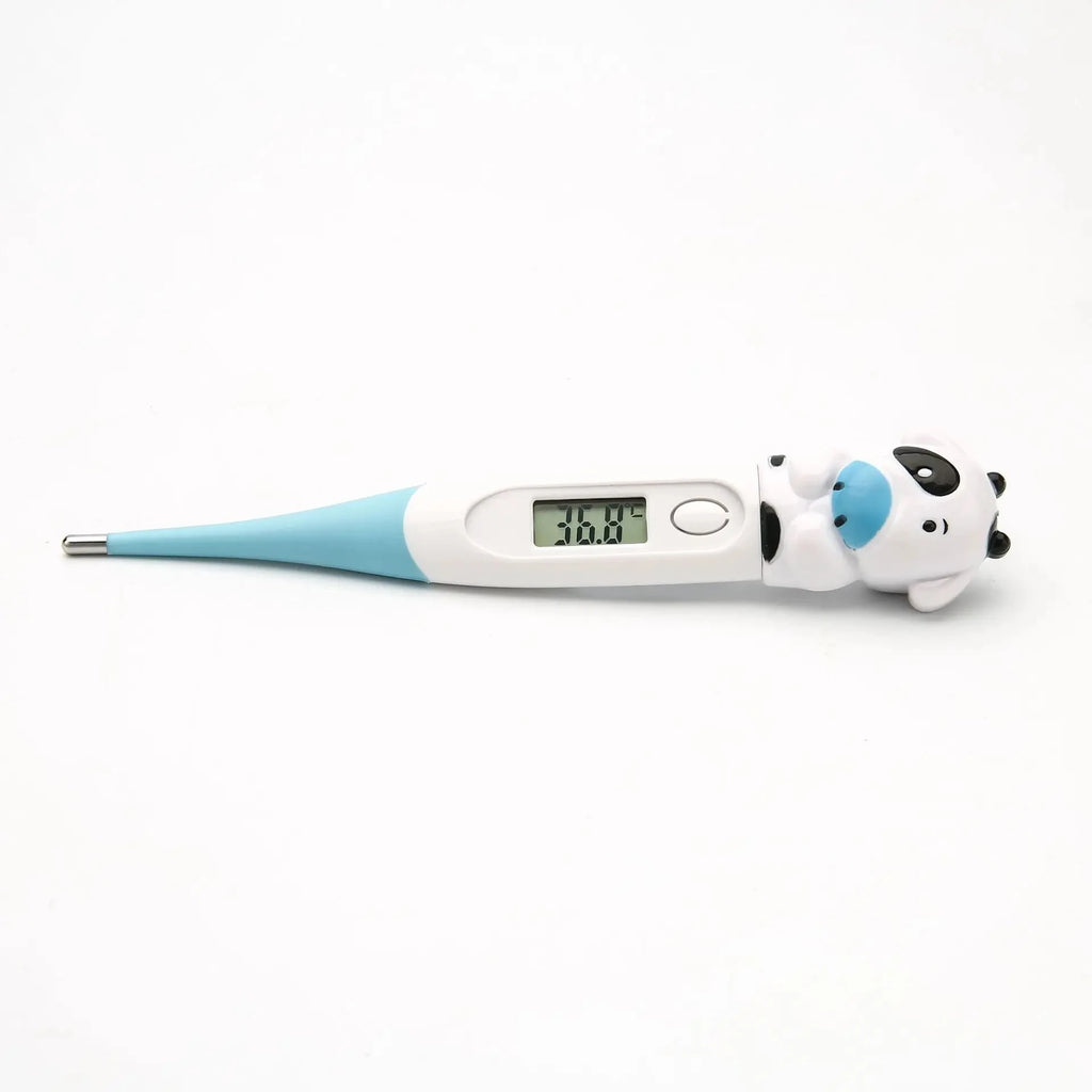 Hot Selling Cute Animal Digital Thermometer Waterproof Flexible Tip Fast Accurate Reading Baby Oral Armpit Temperature Checker