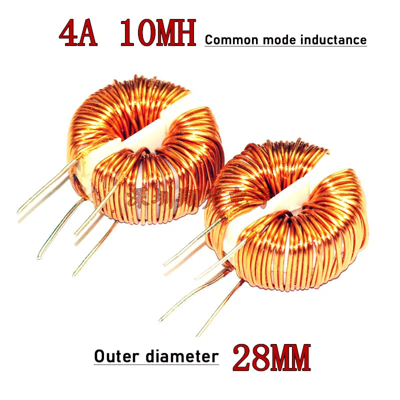 2A 4A 15A 18A EMI Filter Inductor Common Mode Induction FOR AC DC EMI Power Filter Board Electromagnetic Interference
