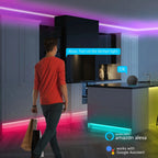USB RGB Neon LED Strip 1M 2M 3M 5M WiFi 5V RGB Strip Work With Tuya App/Smart Life/Alexa for Game Home Neon Decor Lighting