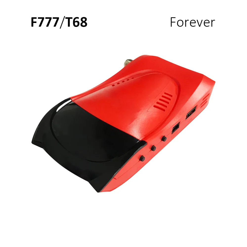 F777 T68 DVB S2X Forever 1080P HD Digital Satellite Receiver Supports Blind Scan HEVC H.265 Dual RCU MEA SE Asia APL5 Decoder