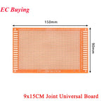 10Pcs/1pc 5x7CM 5x10CM 6.5x14.5CM 9x15CM Prototype Board Single Sided PCB Protoboard Universal  Experiment Matrix Circuit Board