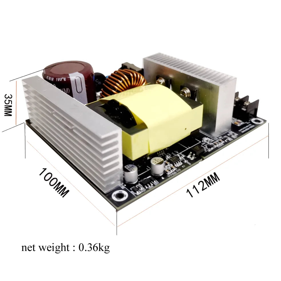 New TPA3255 High-power 300W + 300W  Stereo HIFI Digital Amplifier Board With 48V 600W Power Supply