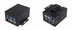 Raspberry Pi 5 Industrial grade large space metal Case D For PoE HAT/official Active Cooler PCle