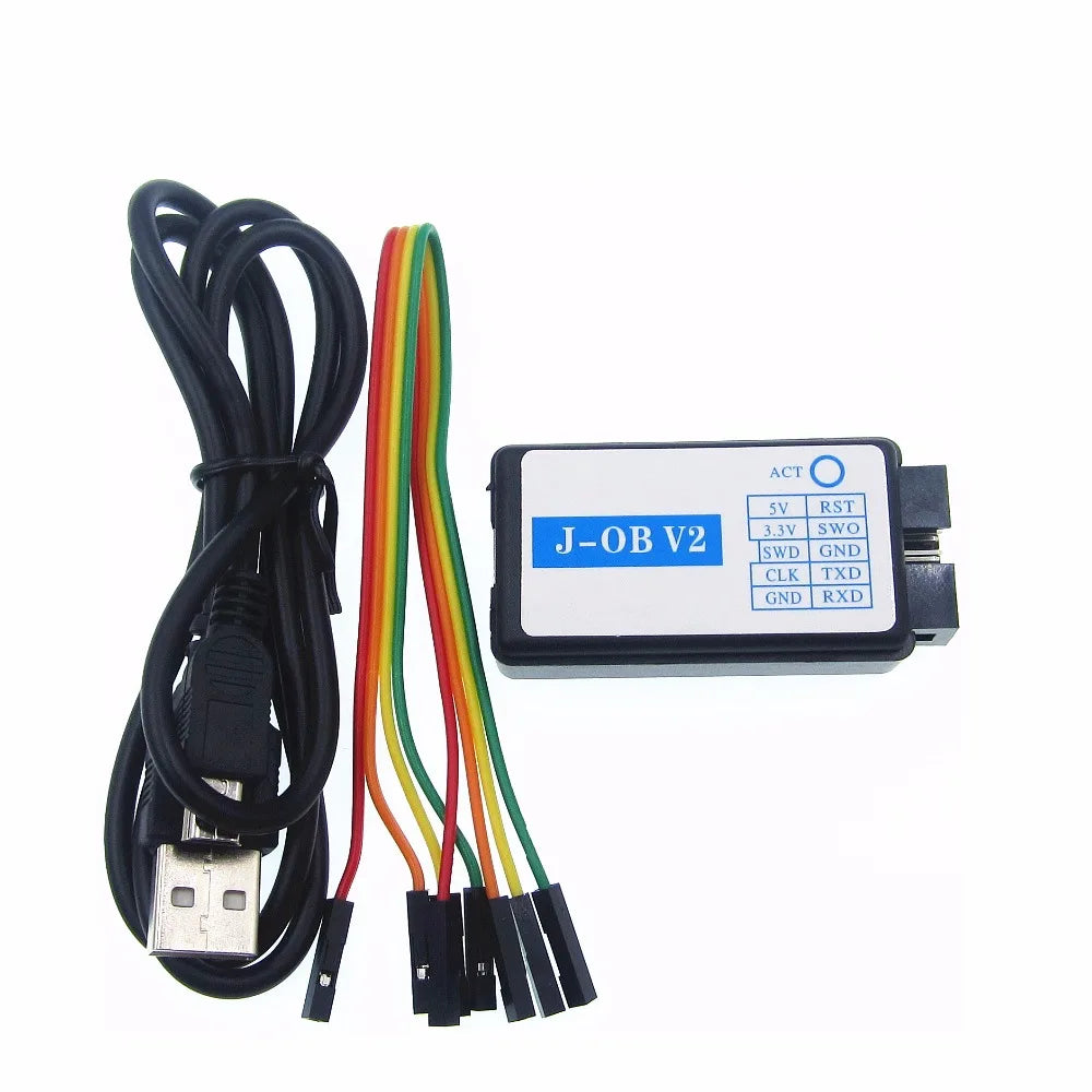 for J-Link OB  ARM Emulator Debugger Programmer Downloader for Replace V8 SWD M74 with Micro USB Cable J-Link OB V2/ J-OB V2