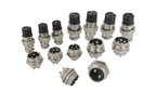 GX12 GX16 GX20 2/3/4/5/6/7/8/9/10 Pin Male Female Butting Wire Cable Circular Aviation Socket Plug Panel Connector Dropshipping