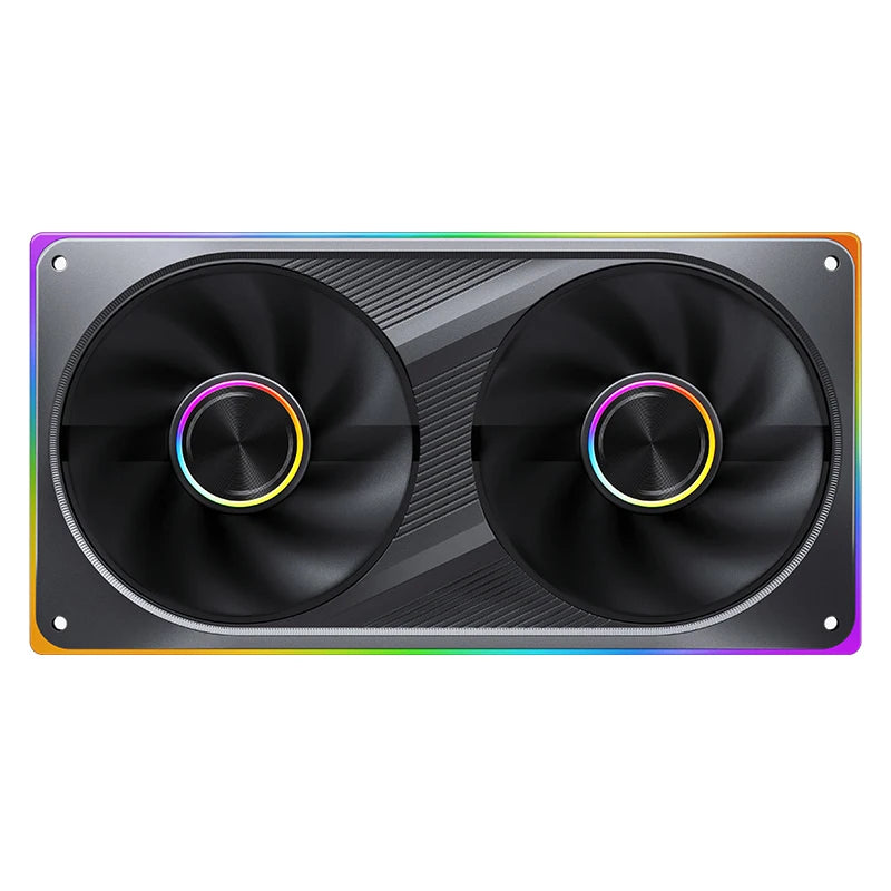 JONSBO ZE-120/240/360 PC Case Fan ARGB Four-sided Thousand-layer Mirror PWM Gaming Combined Cooling Fan