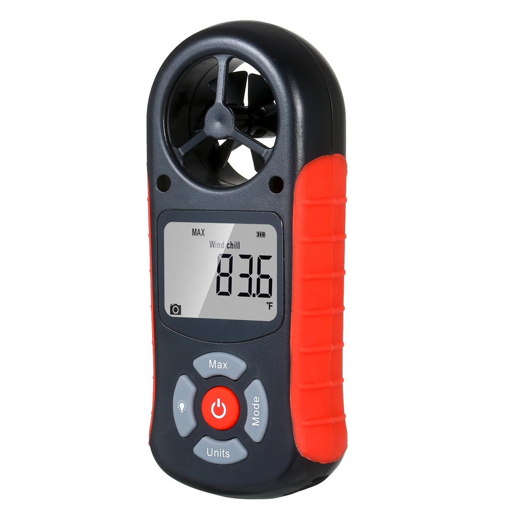 TL-303 Digital Anemometer Wind Speed Wind Chill Temperature Humidity Heat Index Dew Point Barometric Pressure Altitude Meter