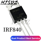 10PCS/LOT IRF840 IRF840PBF IRF510N IRF520N IRF530N IRF540N IRF630N IRF640N IRF730 IRF740 IRF830 IRF840 MOS TO220 original nuevo