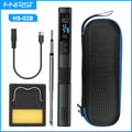 FNIRSI HS-02 Smart Electric Soldering Iron PD 100W Adjustable Constant Temperature Fast Heat Portable Soldering Iron Station Kit